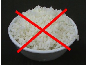 Avoid White Rice